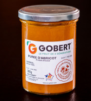 Gobert, l'abricot de 4 générations - Purée d'abricots 380g