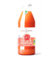 Coopérative Univert - Pur Jus de Pamplemousse Corse BIO équitable - 75cl