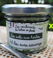 Le Balcon en Forêt - Sel à l'ail des ours -60g- lot de 10