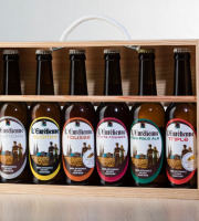 L'Eurélienne - Brasserie de Chandres - Coffret Bois 6 X 33cl