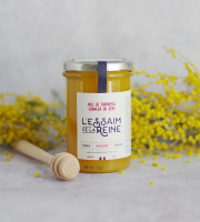 L'Essaim de la Reine - Miel de tournesol crémeux du Gers - 400g - récolté en France par l'apiculteur