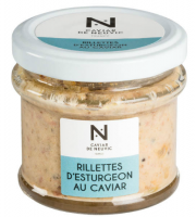 Caviar de Neuvic - Rillettes D'esturgeon Au Caviar Et Baies Roses