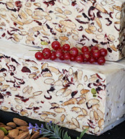 Nougats Laurmar - Nougat  blanc tendre aux Cranberries