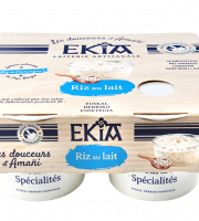 Bastidarra – Ekia - Riz au lait nature  4*100gr