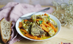 Ferme Caussanel - Tajine D'agneau Carottes, Navets, Raisins Et Amandes 500gr