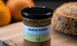 Maison Martin-Pouret - Rillettes de truite crème de vinaigre de jus d'agrumes 150g