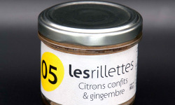 Secrets de Famille - Rillettes citrons confits et gingembre