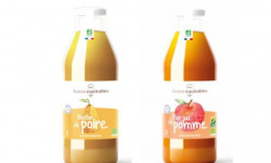 Coopérative Univert - Jus de pomme et poire BIO - 6x75cl