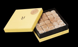 Compagnie Générale de Biscuiterie - Pavé Chocolat noir Marrons vanillés