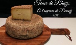 Tome de Rhuys - Ferme Fromagère de Suscinio - Tome De Rhuys Oignons De Roscoff- Tome Entière