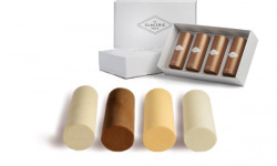 La Glacerie par David Wesmaël - Meilleur Ouvrier de France - Coffret 4 Tubes Glacés Aux Fruits Secs Gourmands