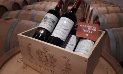 Vignobles Brunot - Coffret Bois "Sélection Guide Hachette 2022", Vins Rouges de Bordeaux dont Lalande-de-Pomerol - 6x75cl