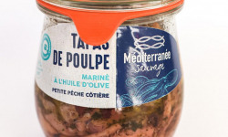 Méditerranée Sauvage - Tapas de Poulpe Mariné à l'Huile d'Olive Bio