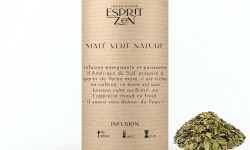 Esprit Zen - Infusion énergisante " Maté " - nature - Boite de 100g