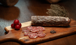 La Ferme du Pouzet - Saucisson sec cochon bio - 250g