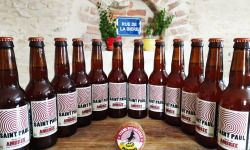 Ferme des Chèvres Brasseuses - Bière SAINT PAUL Ambrée - Amber Ale - 12 Bouteilles 33cl