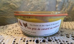 Des Poules et des Vignes à Bourgueil - Foie Gras de Canard au Naturel 290gr