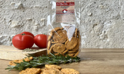 Ferme du Chat Blanc - Biscuits "Chat'Blés" Tomate et Herbes de Provence - 120g