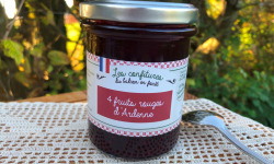 Le Balcon en Forêt - Confiture 4 fruits rouges des Ardennes-220g