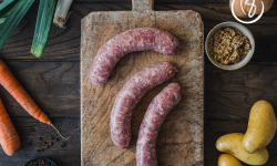 Maison BAYLE   -                                                                                                                                       Champions du Monde de boucherie 2016 - Saucisse a cuire 360gr - 1 pièce