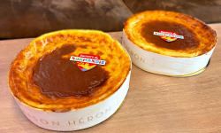 Boulangerie Maison Héron père et filles - Lot: 1 flan Normand 8 pers et 1 flan Coco 8 pers