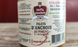 PASTA PIEMONTE - Anchois au Piment en Huile d'Olive