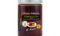 Conserves Guintrand - Poires Williams Entières Au Vin AOP Côtes du Ventoux - Y. Reynier - Bocal 580ml