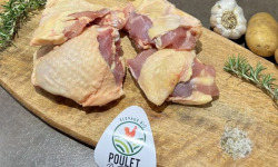 Charcuterie Commenges - 4 Hauts de Cuisses de Poulet Fermier BIO - 850gr