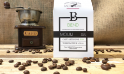 Cafés Factorerie - Café Blend 3 Arabicas Bio MOULU - 250g