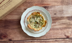 Les Croustades d'Isabelle - Croustades individuelles Salée courgette, fromage de chèvre et miel x4