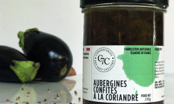 Sept Collines - Aubergines Confites à la Coriandre - 350g