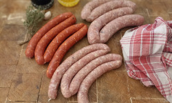 EARL Plumes et Laines - Colis Saucisses : Chipolatas, Saucisses, Merguez