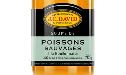 Etablissements JC David - Soupe de poissons sauvages à la Boulonnaise - 780g