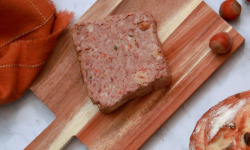 Nemrod - Tranche de terrine fraîche de chevreuil aux noisettes (200g)