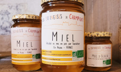 Les Butineuses de Champigny - Miel d'acacia bio - 1000g