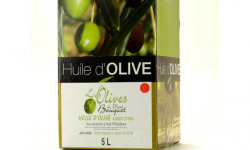 Les amandes et olives du Mont Bouquet - Huile d'olive Picholine 5 litres