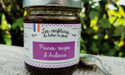 Le Balcon en Forêt - Confiture de Prunes Rouges d'Ardenne - 210 g