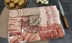 Ferme de la Mare - Plateau charcuterie pour raclette - 4 parts