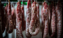 La Ferme du Mas Laborie - Saucisses sèches de porc  au bleu d'Auvergne  - 400 g