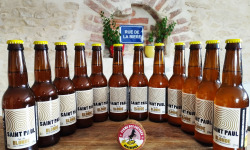 Ferme des Chèvres Brasseuses - Bière SAINT PAUL Blonde - Pale Ale - 12 Bouteilles 33cl