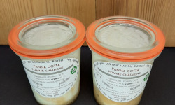 Les Bocaux du Bistrot - (Lot de 2) Panna cotta pomme, châtaigne