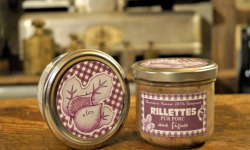 Charcuterie Mannei - Rillettes Fermières au Porc Noir Nustrale aux Figues