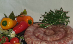 La Ferme du Montet - [SURGELE] - COLIS - BARBECUE - GRILLADE - SAUCISSE de TOULOUSE assortiment de Porc noir Gascon - 3KG