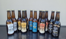 La Gâtine - Assortiment de 12 bières de 33 cl : 2 Blanche, 3 Blonde, 3 Ambrée, 2 Ipa, 2 Brune