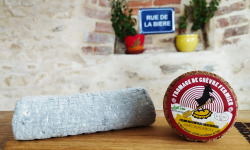 Ferme des Chèvres Brasseuses - Fromage de chèvre - BUCHE CENDRéE au lait cru