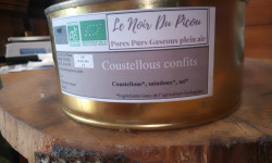 Le Noir du Picou Elodie Ribas - coustellous confit de porc pur gascon