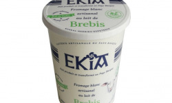 Bastidarra – Ekia - Fromage blanc brebis nature pot 400g