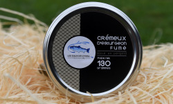 Pisciculture des eaux de l'Inval - Crémeux d'Esturgeon Fumé - 130 gr