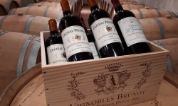 Vignobles Brunot - Coffret Bois "Vins Super Premium de Bordeaux" Saint-Emilion Grand Cru et Lalande-de-Pomerol - 6x75cl