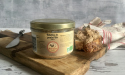 Les poulets de la Marquise - Rillette de poulet nature BIO - 180g